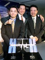 2 Japanese astronauts certified as future ISS residents